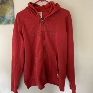 Carhartt zip up hoodie